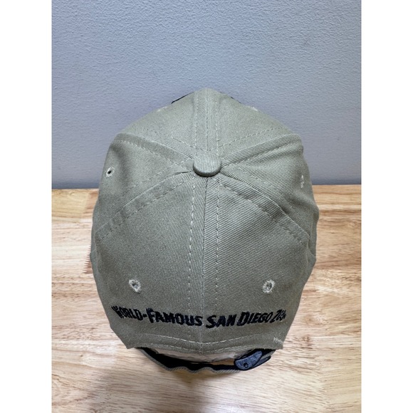 Vintage World Famous San Diego Zoo Panda Patch Adjustable Youth Baseball Cap Hat - Picture 5 of 12